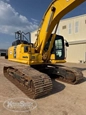 Used Komatsu in yard